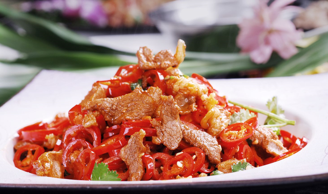 湖南湘菜,小炒黄牛肉做法,五星级酒店,正宗私房菜特色菜做法图3