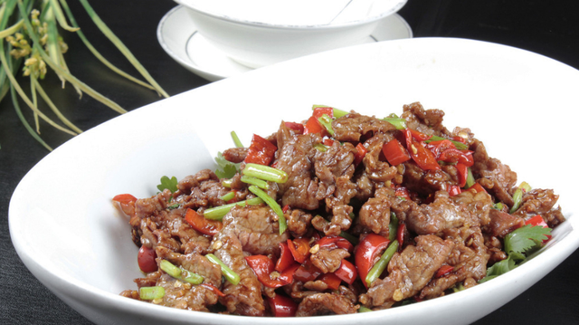 湖南湘菜,小炒黄牛肉做法,五星级酒店,正宗私房菜特色菜做法图5