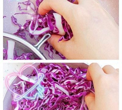 #少盐饮食 轻松生活#紫甘蓝轻食沙拉图2