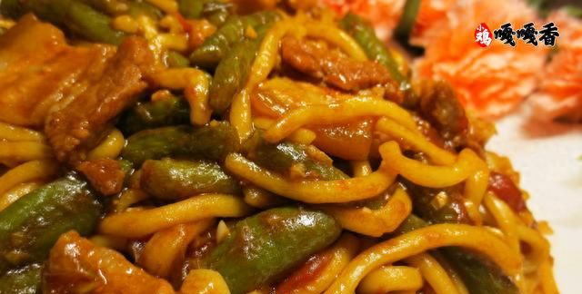 长豆角五花肉拌面的做法图16