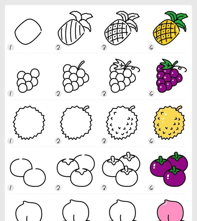 幼儿园小朋友喜欢的美食简笔画(盘子里的美食简笔画图片大全)图7