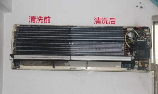 自己在家清洗空调步骤图解,美的圆柱空调清洗过滤网操作步骤图7