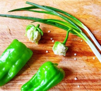 辣椒嵌肉怎么做好吃图4