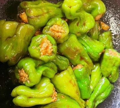 辣椒嵌肉怎么做好吃图10