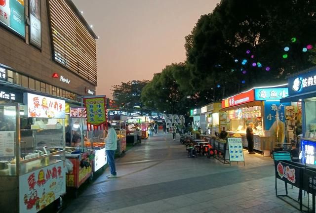 横岗夜市美食街,横岗夜市小吃街图8