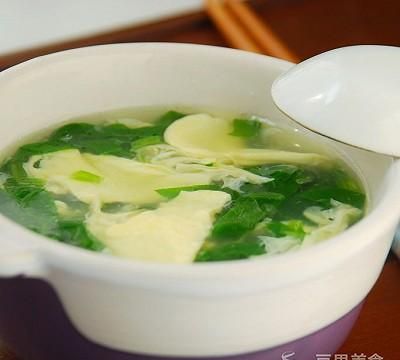 菠菜鸡蛋汤的做法家常图12