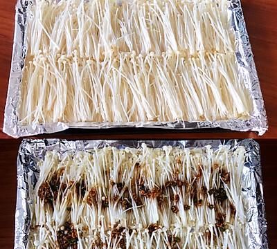 蒜蓉烤金针菇开胃下饭简单好学图4