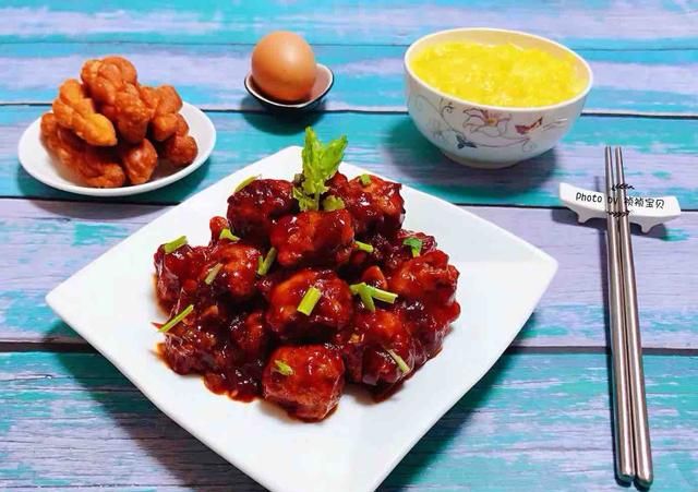 糖醋丸子的汁怎么调最好吃(正宗糖醋丸子的汁)图13
