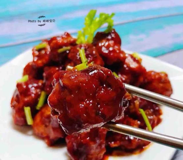 糖醋丸子的汁怎么调最好吃(正宗糖醋丸子的汁)图14