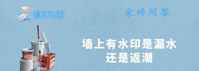 墙上有水印是漏水还是返潮,墙顶有霉斑怎么回事图1