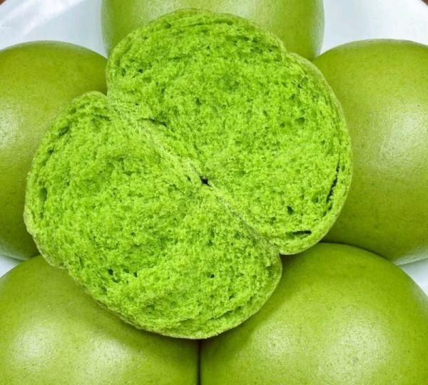 “菠菜馒头”加一物,翠绿松软不变色
