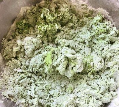 “菠菜馒头”加一物,翠绿松软不变色