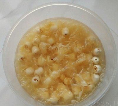 这样做莲莲红红银耳汤,比饭店里的还好吃